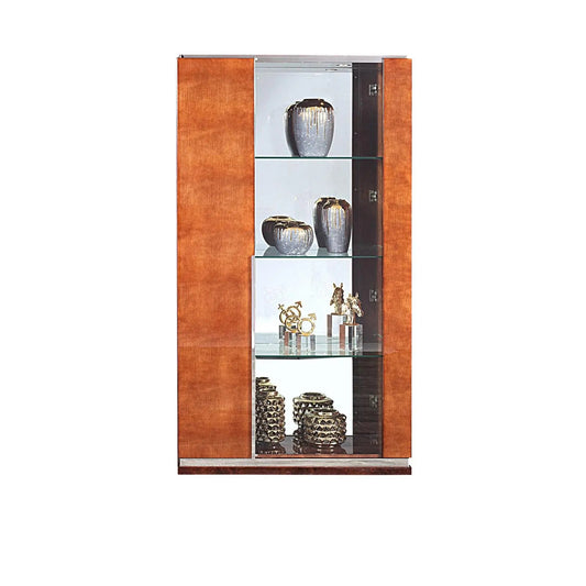 Lozano Lacquered Curio – Brown