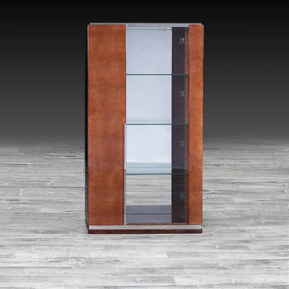 Lozano Lacquered Curio – Brown