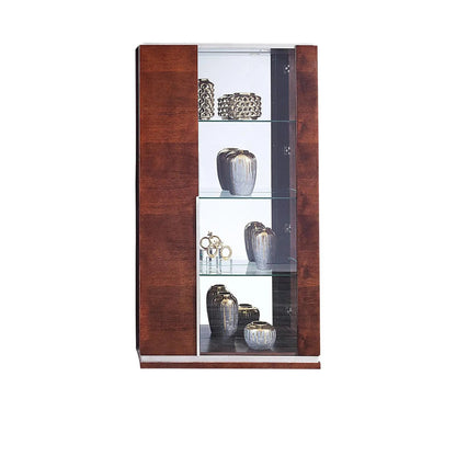 Lozano Curio Cabinet | Wenge Finish