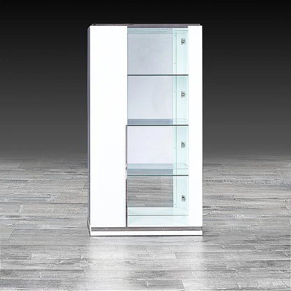 Lozano Lacquered Curio in White