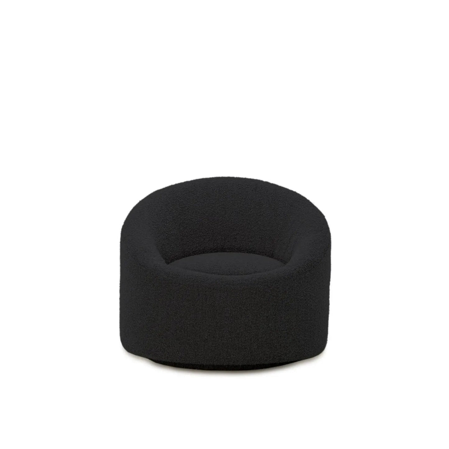 Luca Black Accent Chair