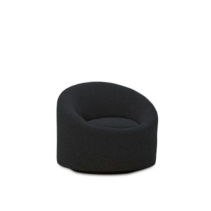 Luca Swivel Accent Chair in Cozy Bouclé
