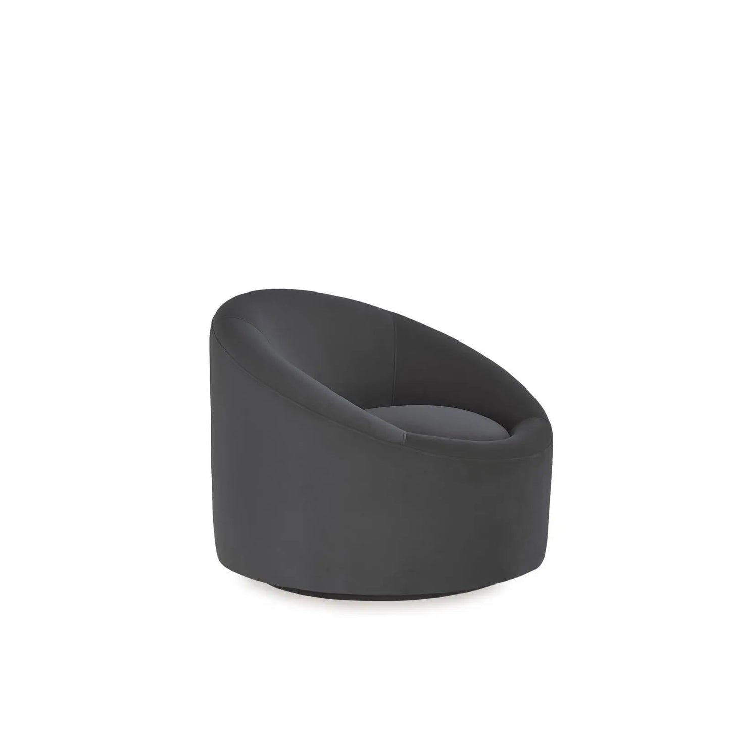 Luca Velvet Swivel Accent Chair