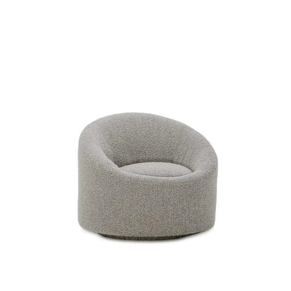 Luca Swivel Accent Chair in Cozy Bouclé