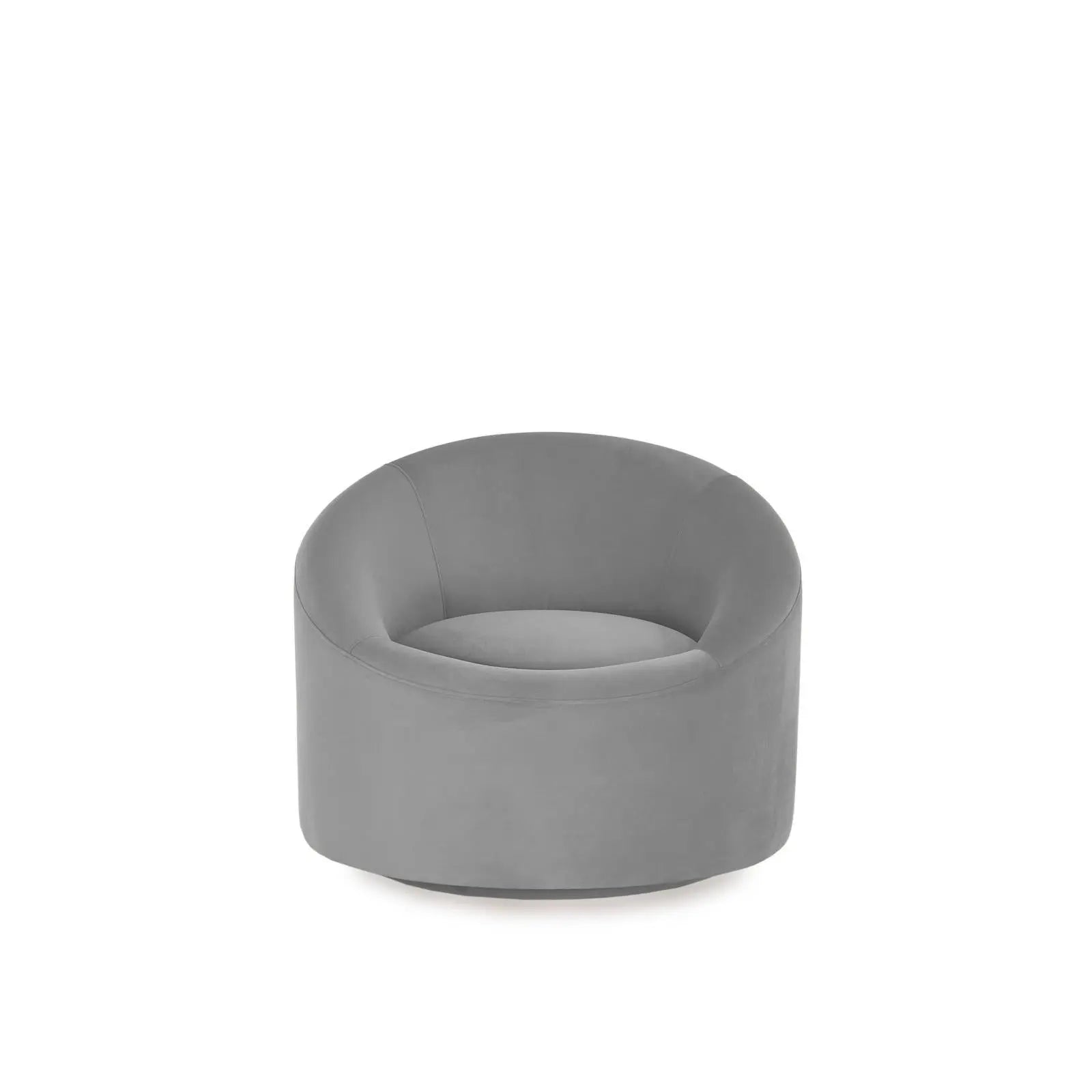 Luca Gray Velvet Accent Chair RG