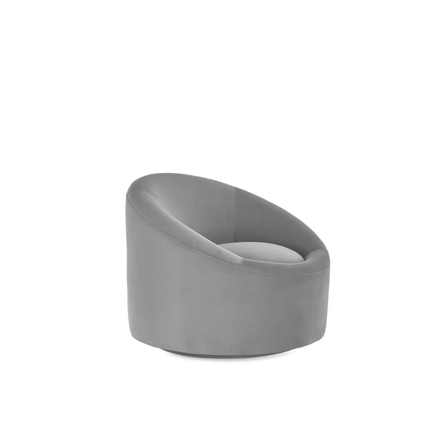 Luca Velvet Swivel Accent Chair