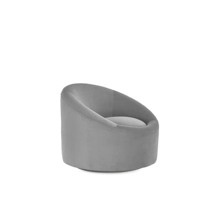Luca Velvet Swivel Accent Chair