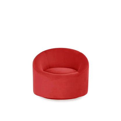 Luca Red Velvet Accent Chair RG
