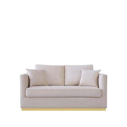Lucia Gold Beige Stylish Sofa Set