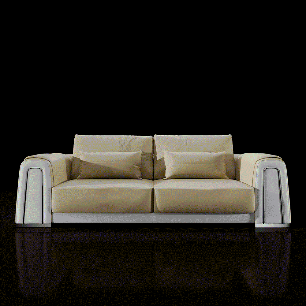Maestro Modern Sofa Set – Beige
