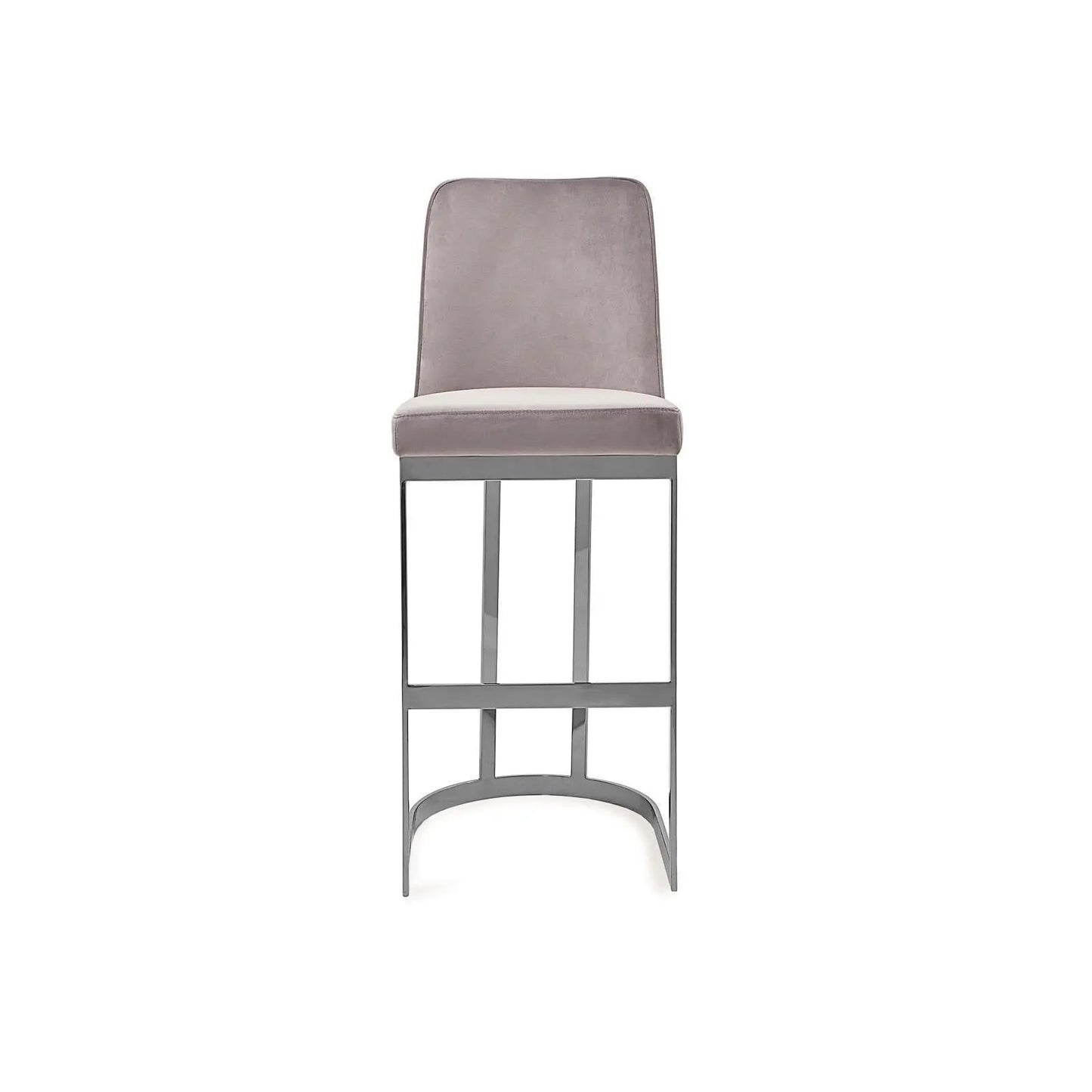 Mariella Silver Gray Bar Stool