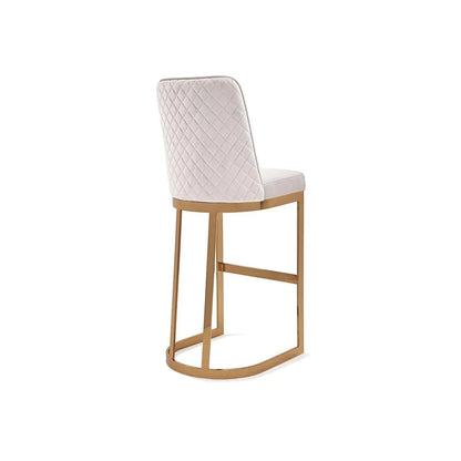 Mariella Gold Bar Stool