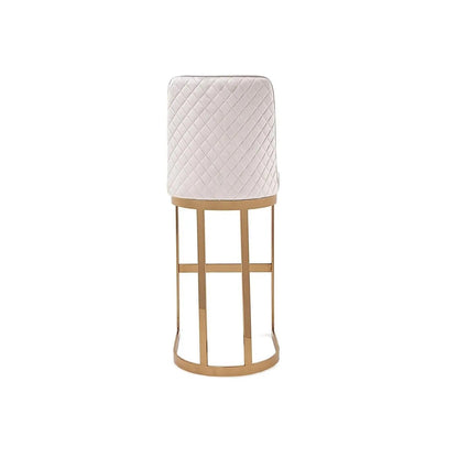 Mariella Gold Bar Stool