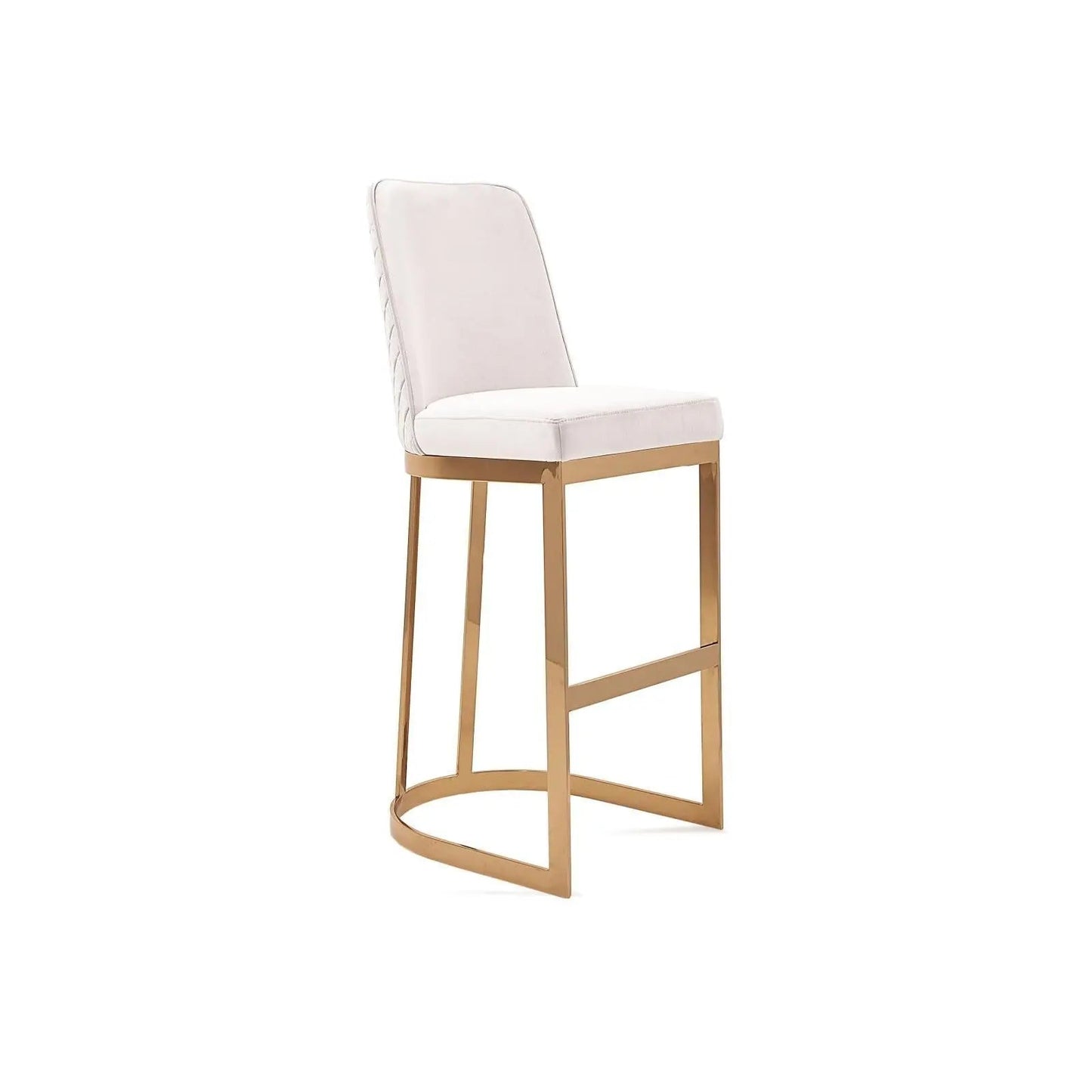 Mariella Gold Bar Stool