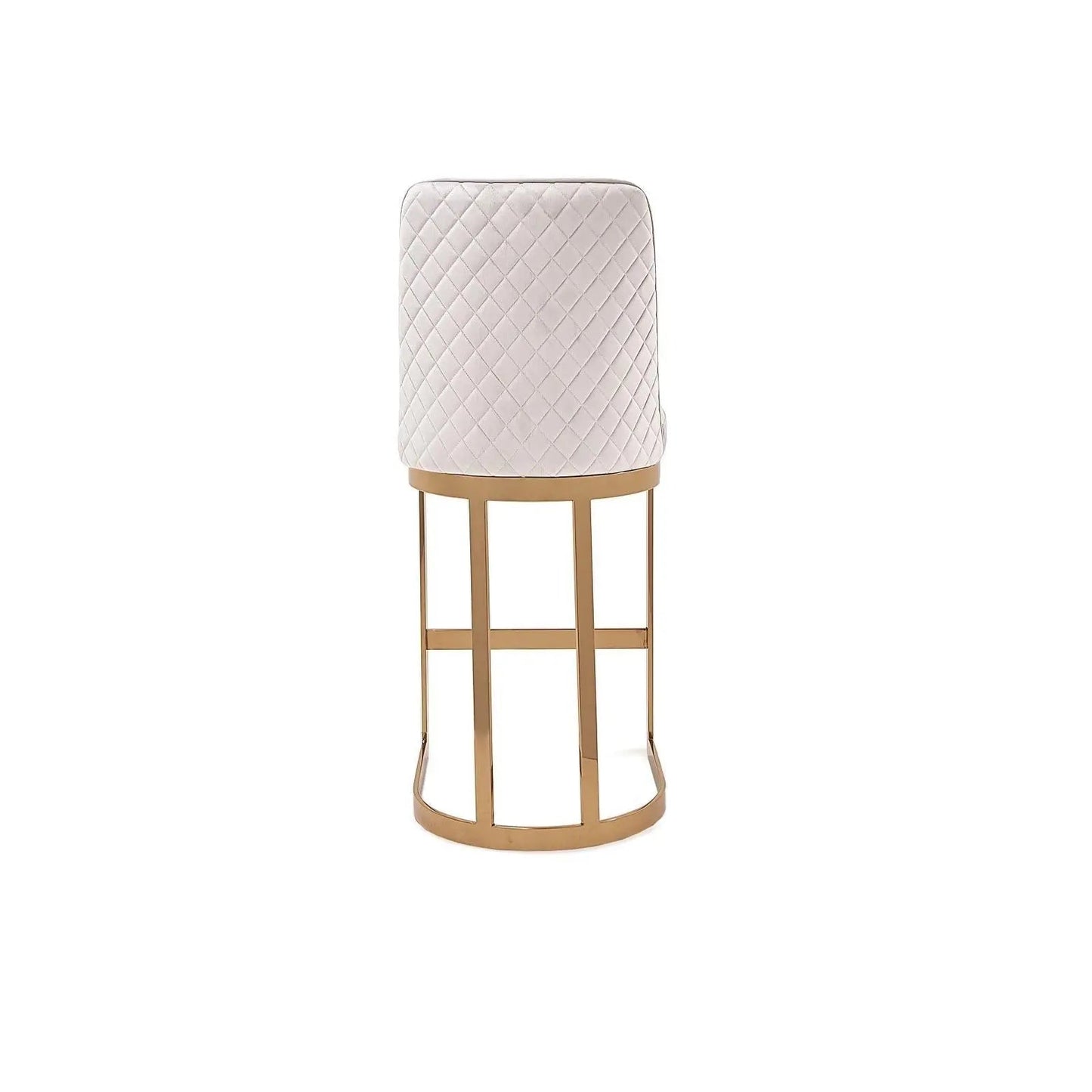 Mariella Counter Stool – Gold Finish