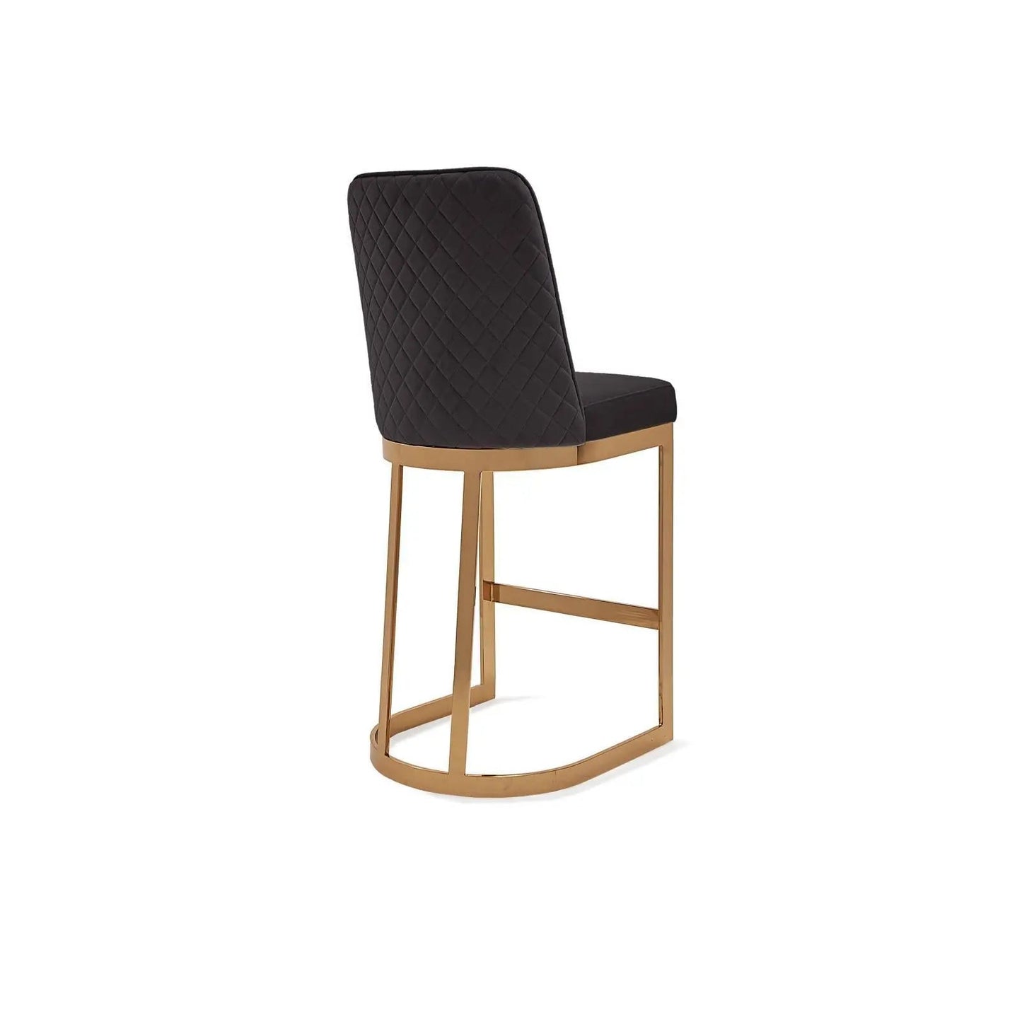 Mariella Counter Stool – Gold Finish