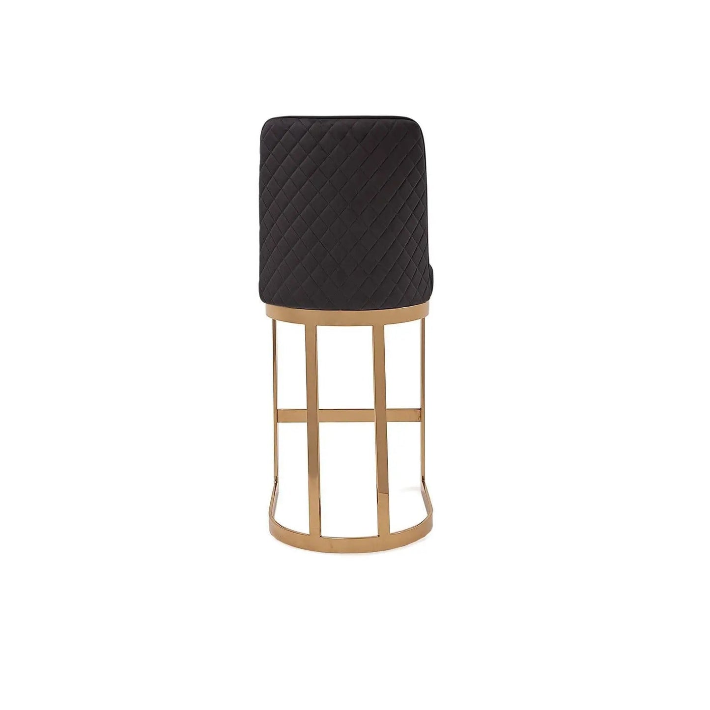 Mariella Counter Stool – Gold Finish