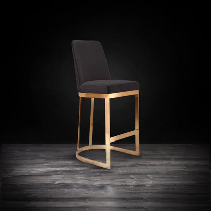 Mariella Counter Stool – Gold Finish