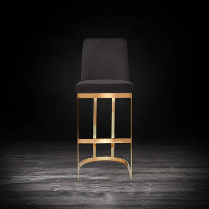 Mariella Gold Bar Stool