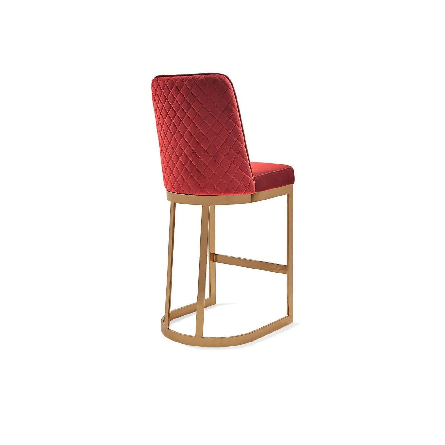 Mariella Counter Stool – Gold Finish