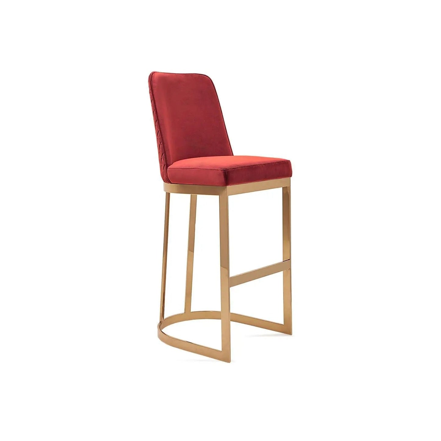 Mariella Gold Bar Stool