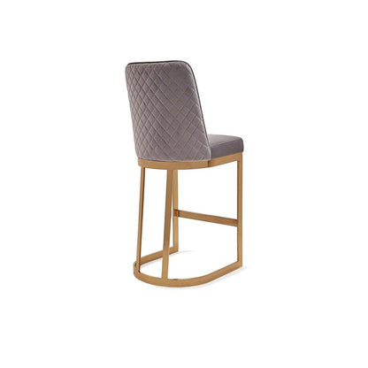 Mariella Counter Stool – Gold Finish