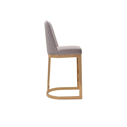 Mariella Counter Stool – Gold Finish