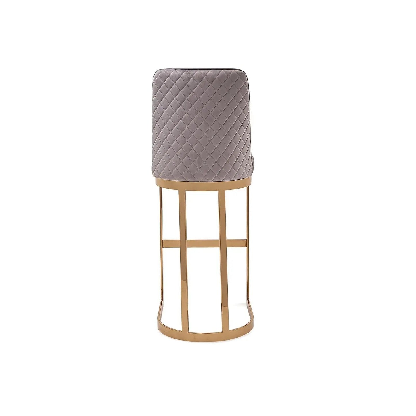 Mariella Gold Bar Stool
