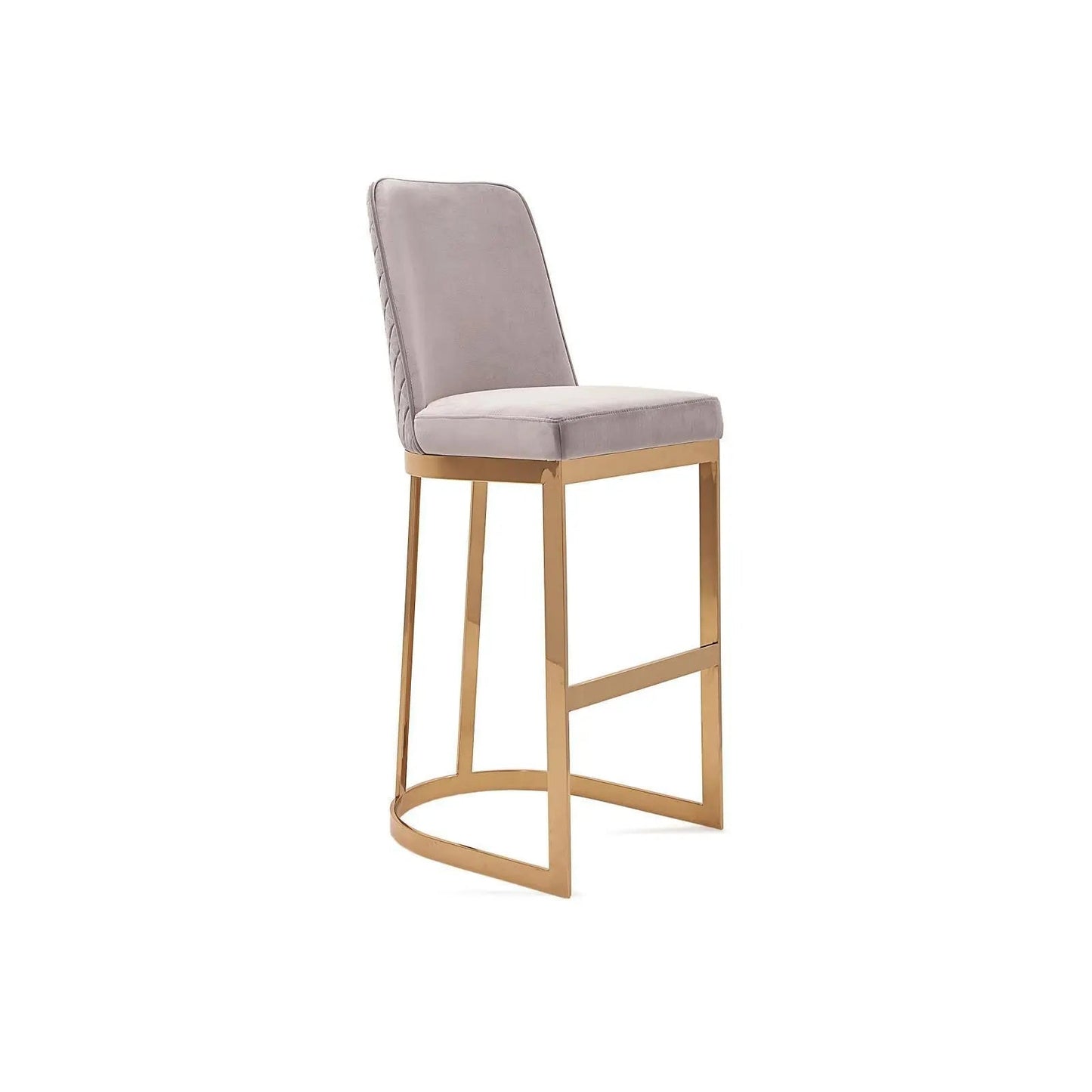 Mariella Gold Bar Stool