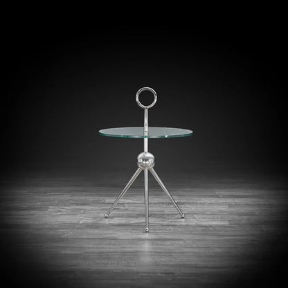 Marlo Gloss Side Table | Polished & Modern Look