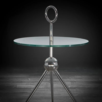 Marlo Gloss Side Table | Polished & Modern Look