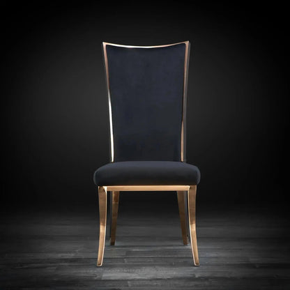 Massimo Rose Gold Luxury Dining Chair