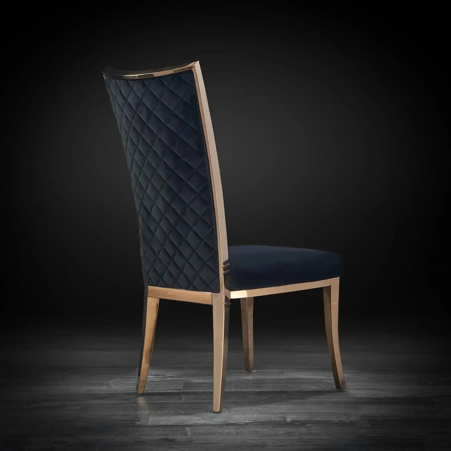 Massimo Rose Gold Luxury Dining Chair