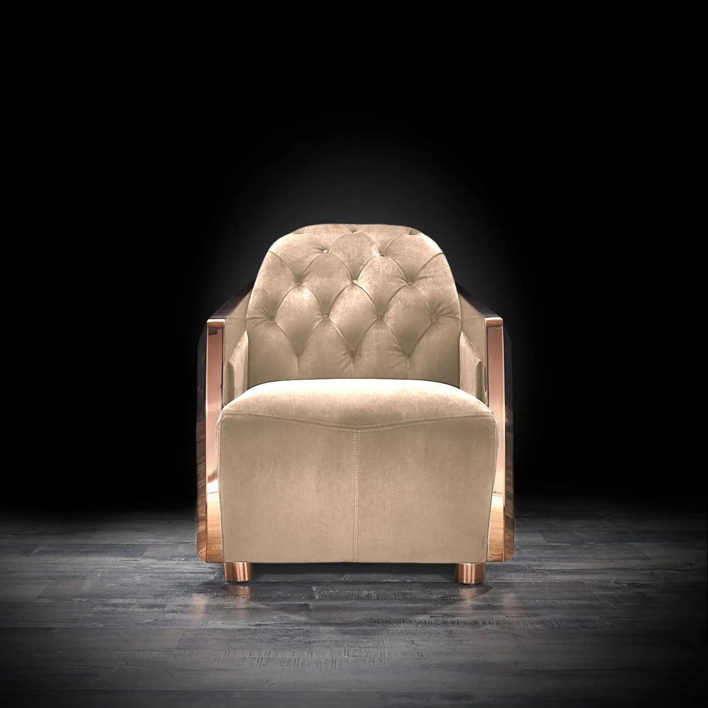 Massimo RG Taupe Roberto Grassie Sofa Set