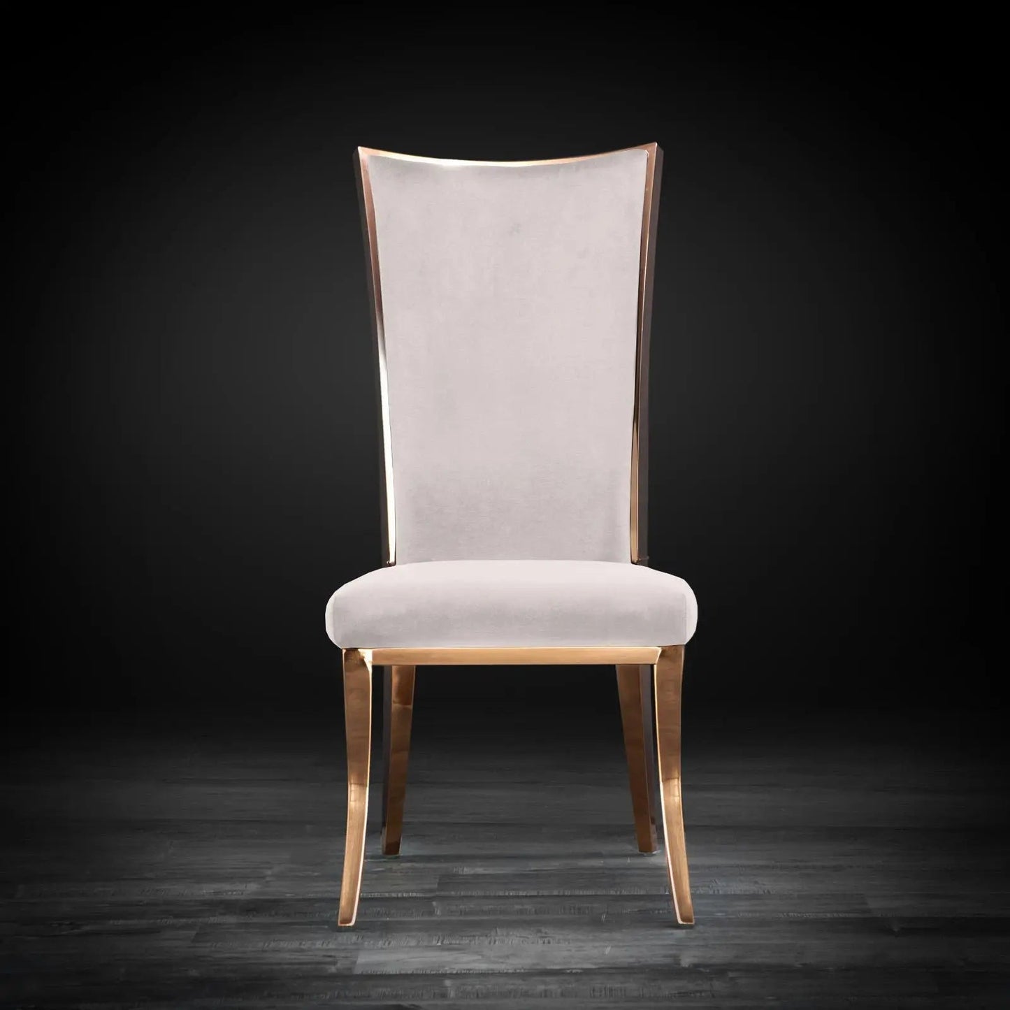 Massimo Rose Gold Luxury Dining Chair