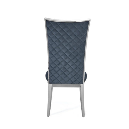 Massimo Contemporary Silver Dining Chair
