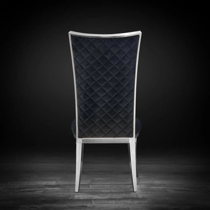 Massimo Contemporary Silver Dining Chair