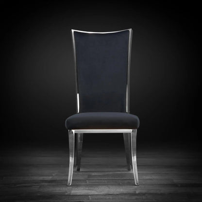 Massimo Contemporary Silver Dining Chair