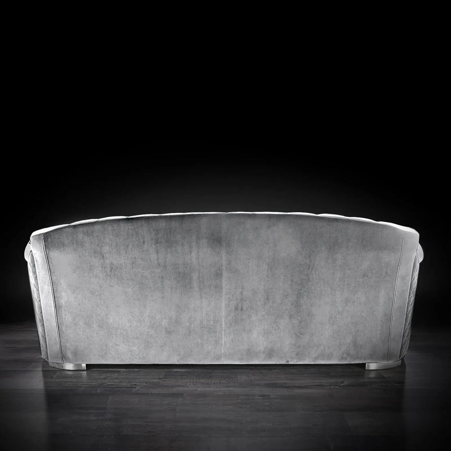 Massimo Silver Premium Sofa Set in Gray