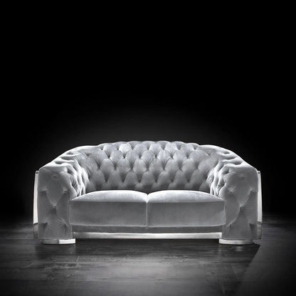 Massimo Silver Gray Sofa Set