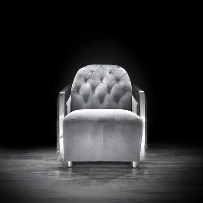 Massimo Silver Gray Sofa Set