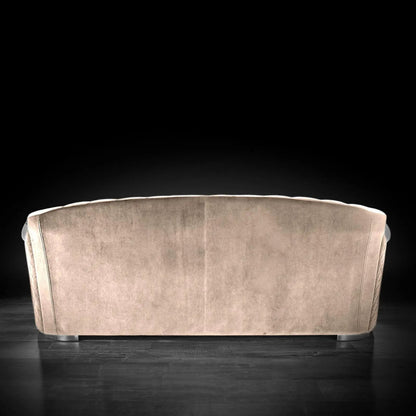 Massimo Silver Premium Sofa Set in Taupe