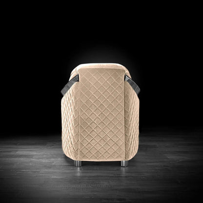 Massimo Silver Premium Sofa Set in Taupe