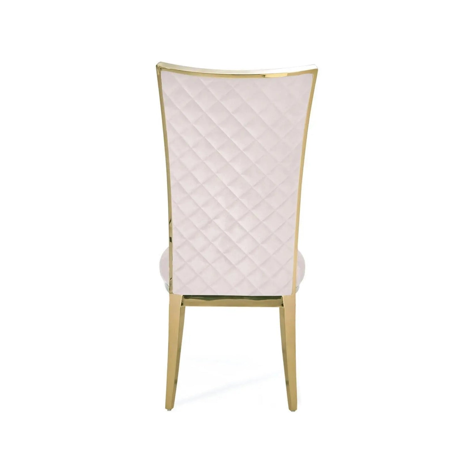 Massimo Titanium Gold Premium Dining Chair