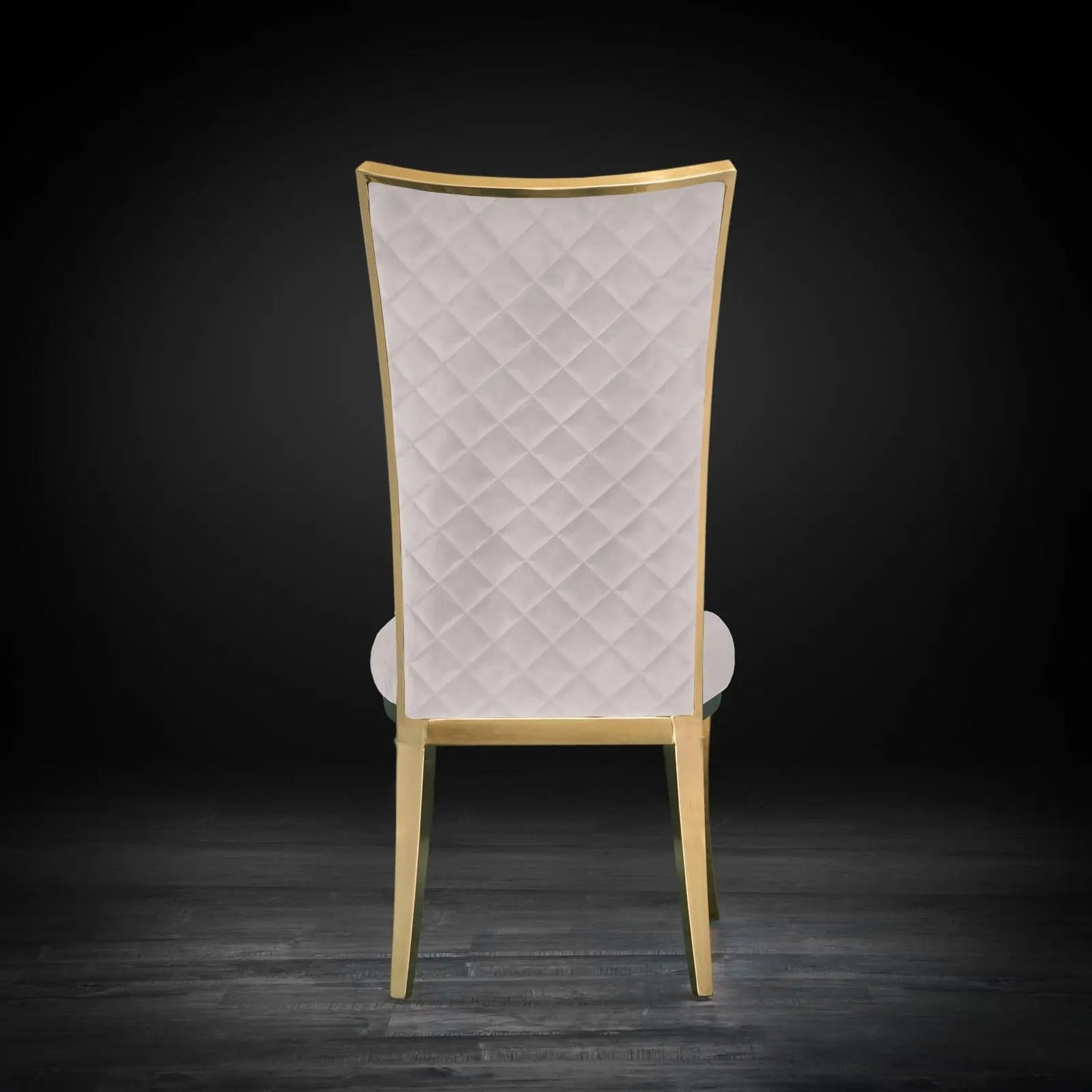 Massimo Titanium Gold Premium Dining Chair