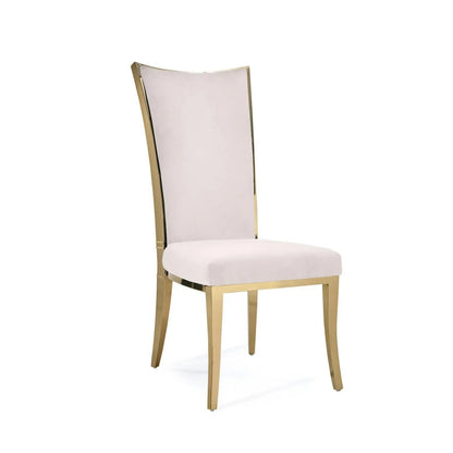 Massimo Titanium Gold Premium Dining Chair