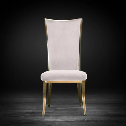 Massimo Titanium Gold Premium Dining Chair