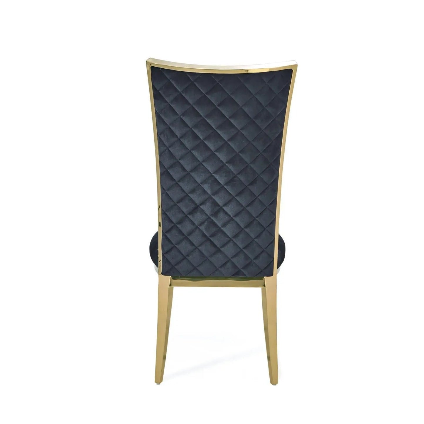 Massimo Titanium Gold Premium Dining Chair