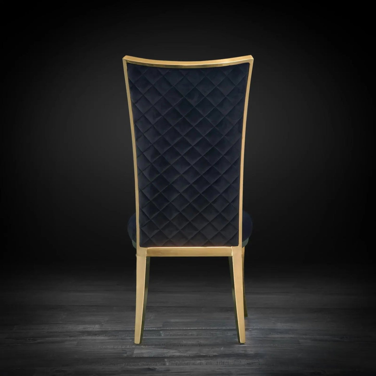 Massimo Titanium Gold Premium Dining Chair