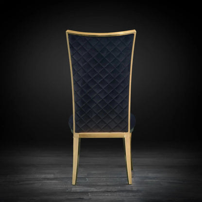 Massimo Titanium Gold Premium Dining Chair